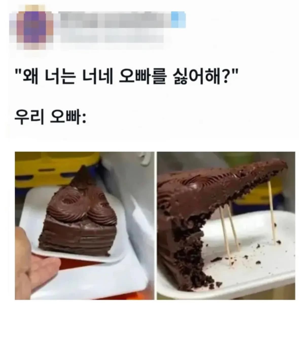 오빠가 너무 싫다는 여동생